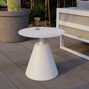 Corvo Outdoor Side Table - White gallery detail image