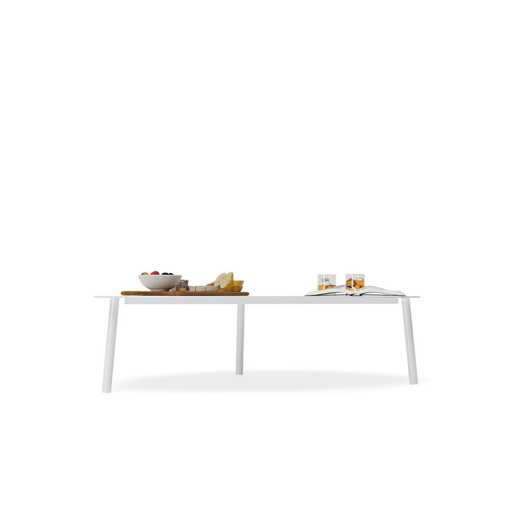 Cetara Coffee Table - Outdoor - White - Large gallery detail image