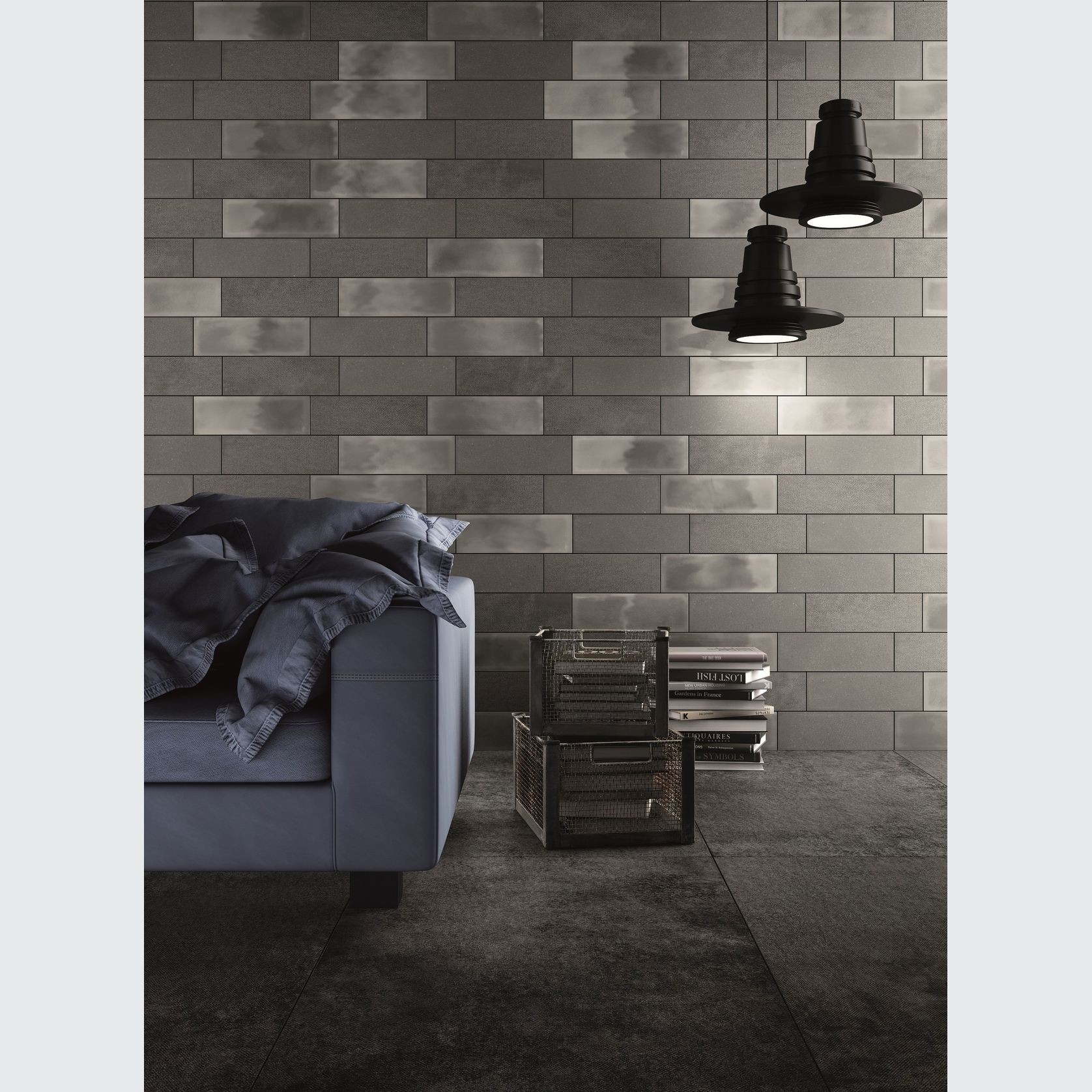 Diesel Living Camp Wall Tiles I Grey gallery detail image