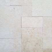 30mm Ivory Travertine French Pattern Pavers gallery detail image