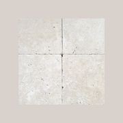 12mm Ivory Travertine Tiles - Tumbled & Unfilled gallery detail image