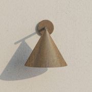 Cone Straight Outdoor Wall Light gallery detail image