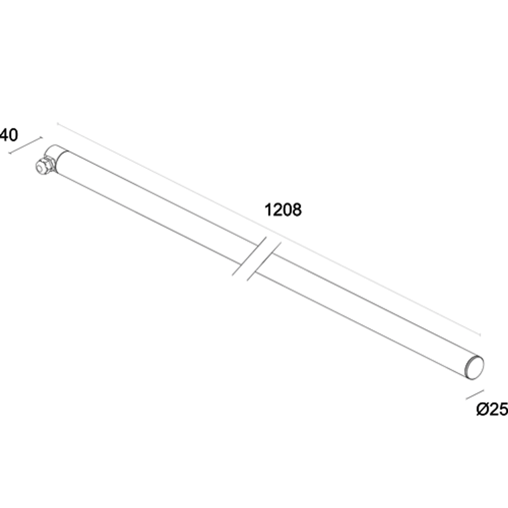 Linear Round Light Profile Outdoor And Underwater IP68 gallery detail image