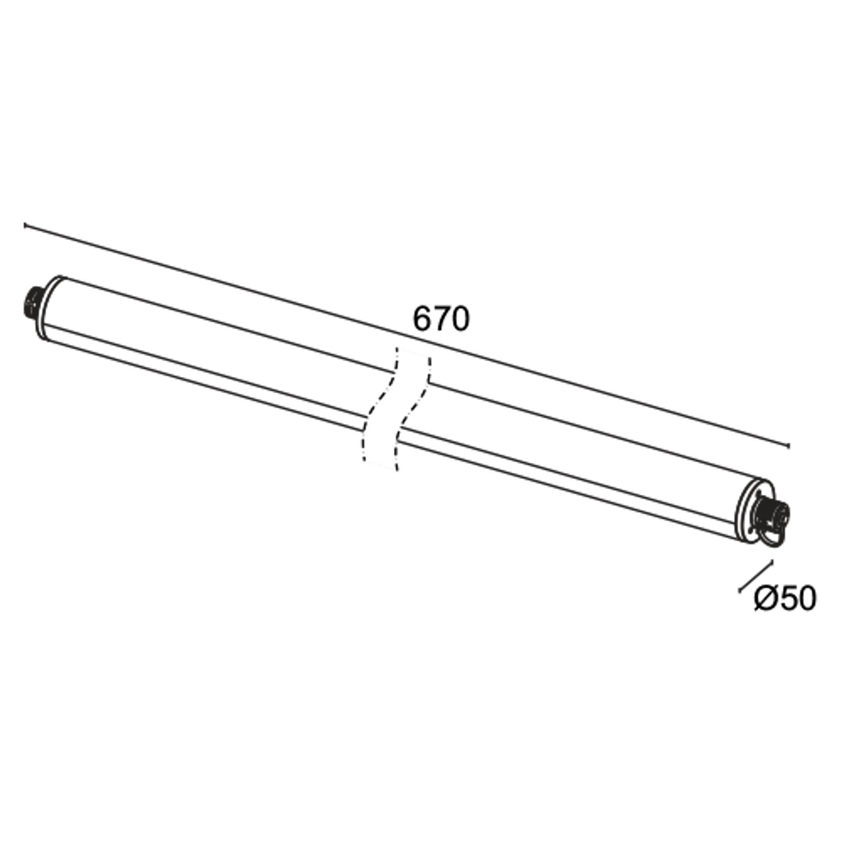 Linear Round Light Profile Outdoor IP67 gallery detail image