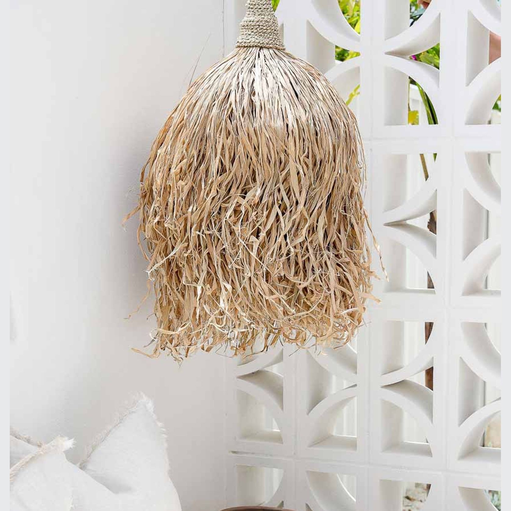 Natural Grass Pendant 70cm gallery detail image