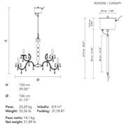 Drylight S18 White | Chandelier gallery detail image