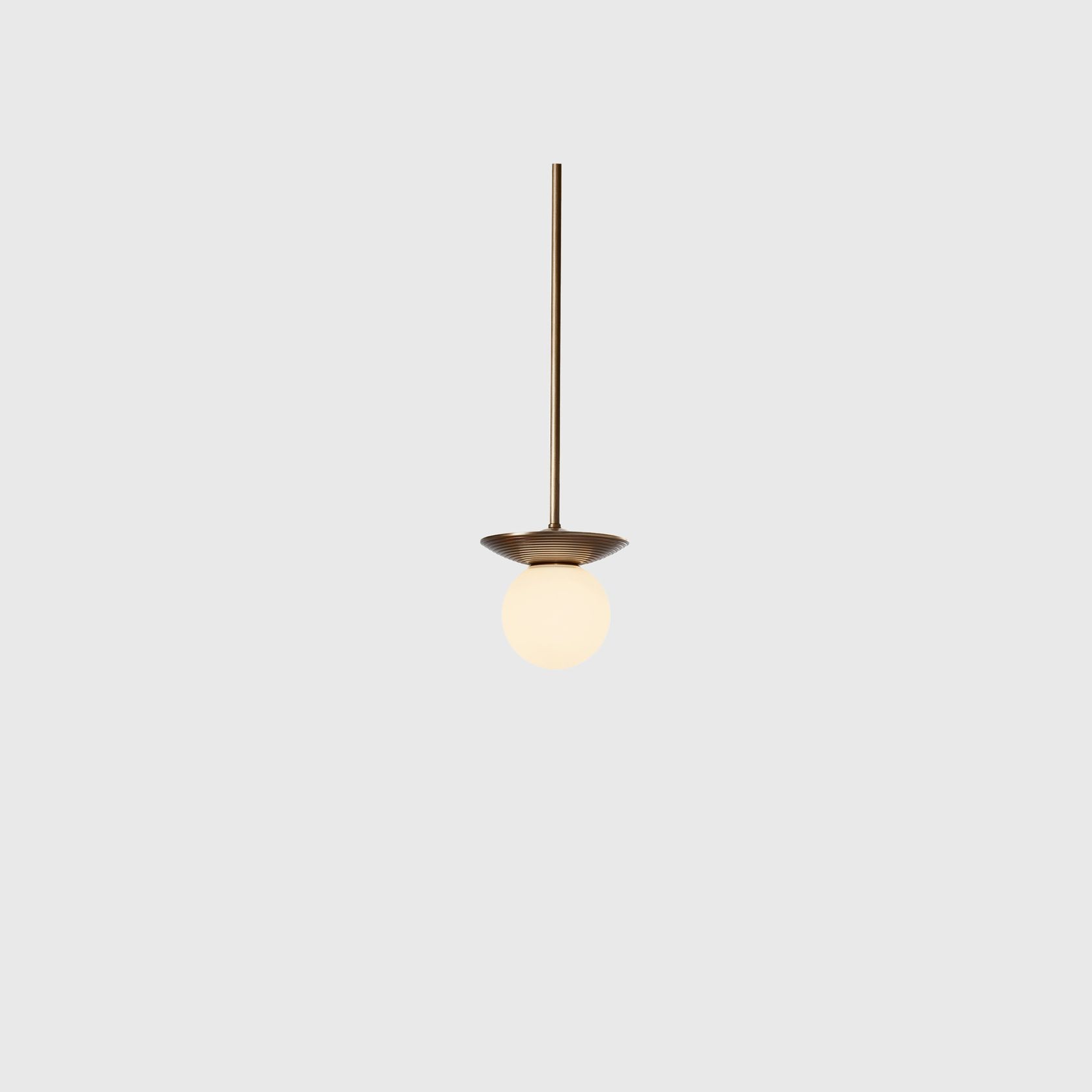 Orbit Brass Pendant Light gallery detail image