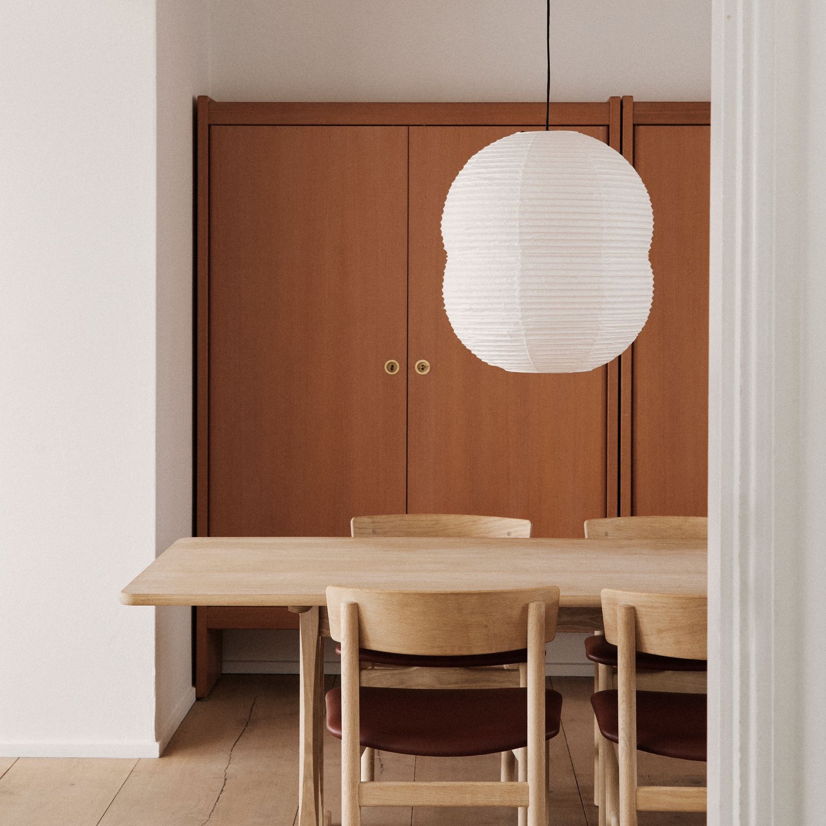 Hotaru Double Bubble Pendant Light - Large gallery detail image