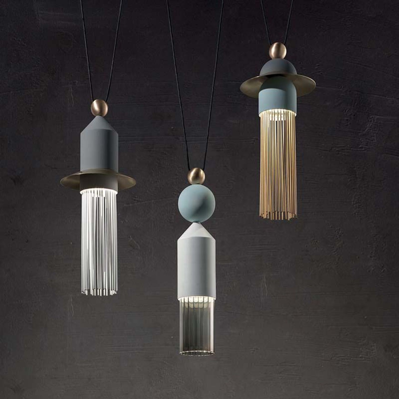 Nappe 3-Light Pendant gallery detail image