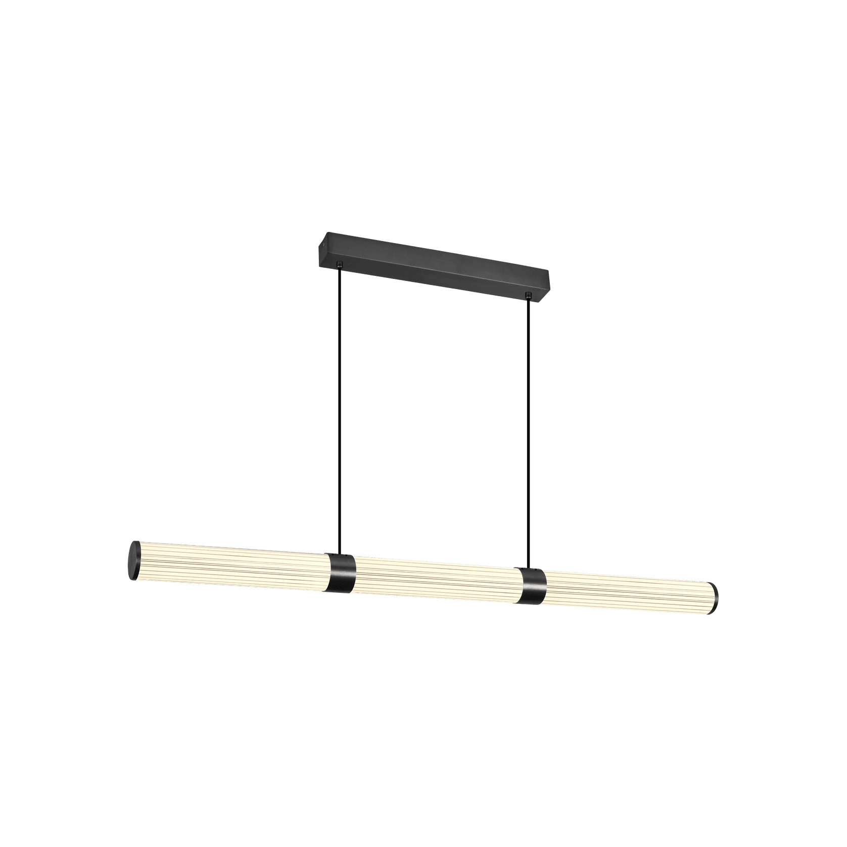 Charm Acrylic Fluted Pendant Light gallery detail image