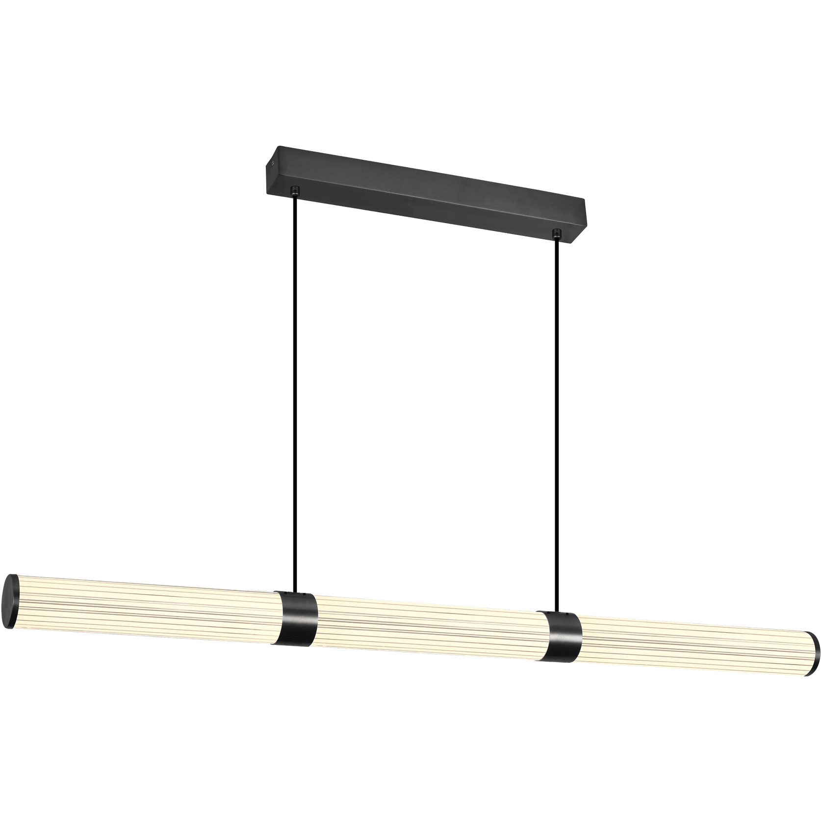 Charm Acrylic Fluted Pendant Light gallery detail image