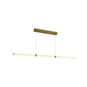 Charm Acrylic Fluted Pendant Light gallery detail image