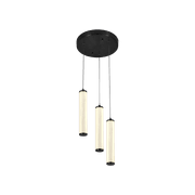 Charm Acrylic Fluted Pendant Light gallery detail image