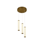 Charm Acrylic Fluted Pendant Light gallery detail image