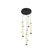 Charm Acrylic Fluted Pendant Light gallery detail image