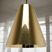 Alexis Brass Pendant Light gallery detail image