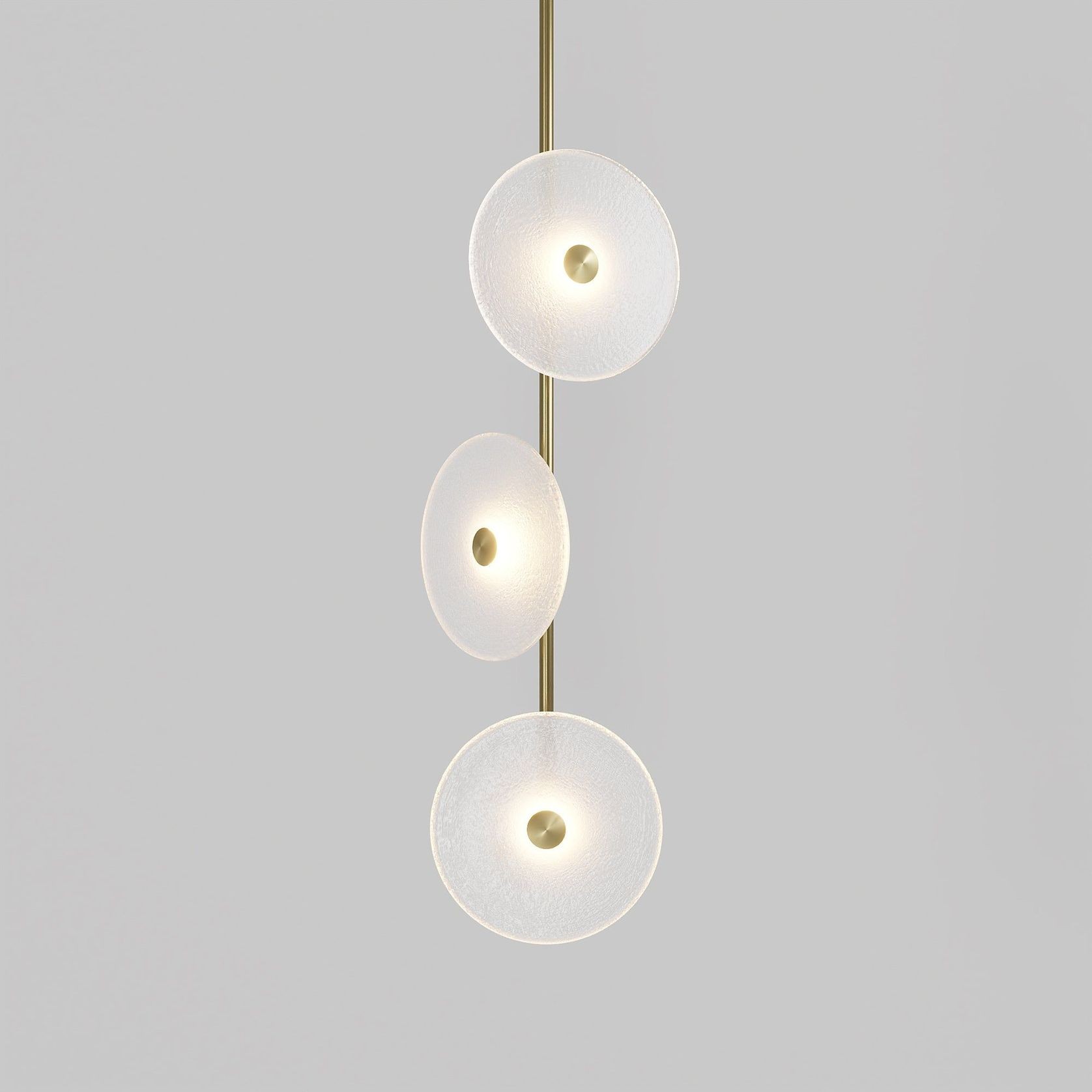 Coral Trio Pendant Light (Off-Centered) gallery detail image