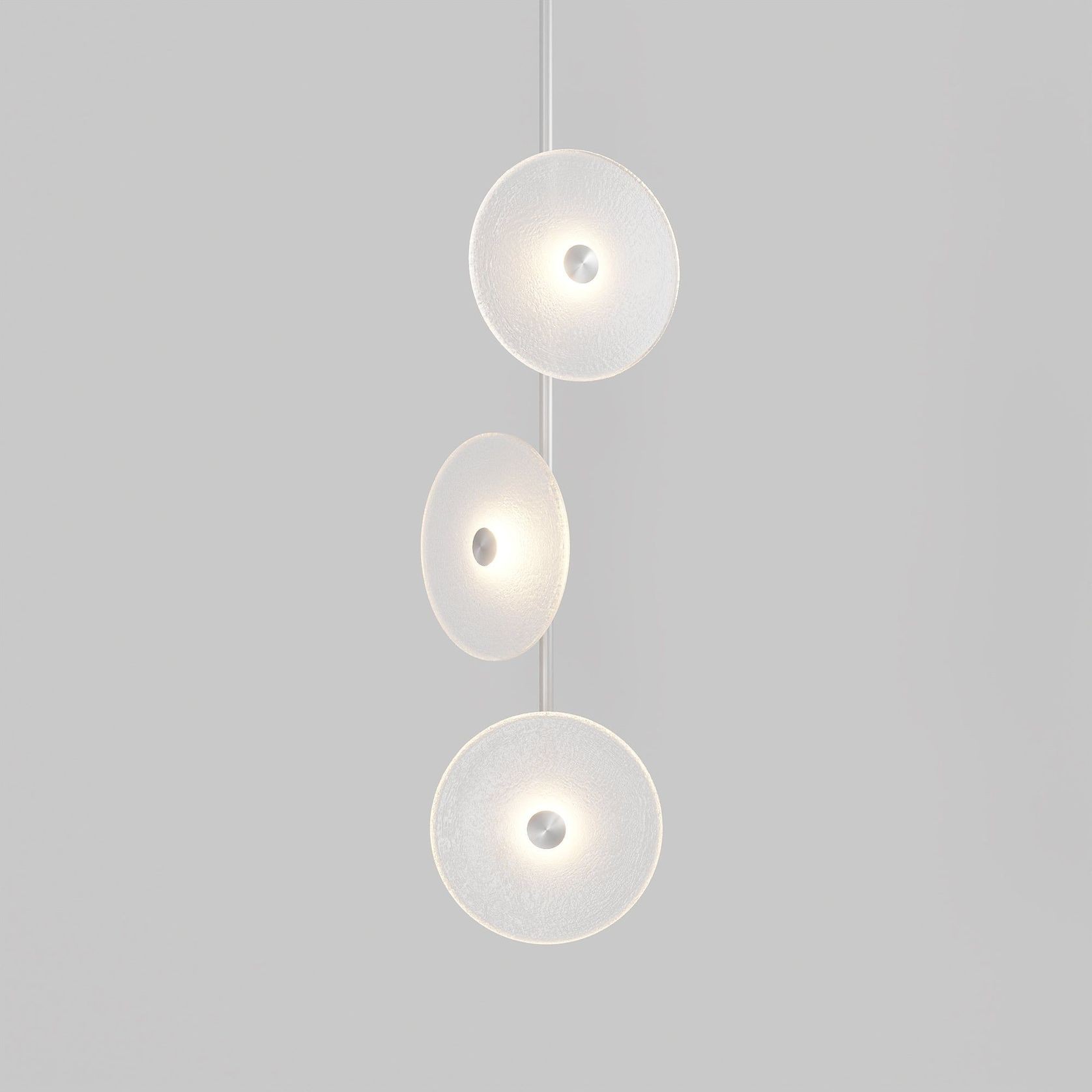 Coral Trio Pendant Light (Off-Centered) gallery detail image