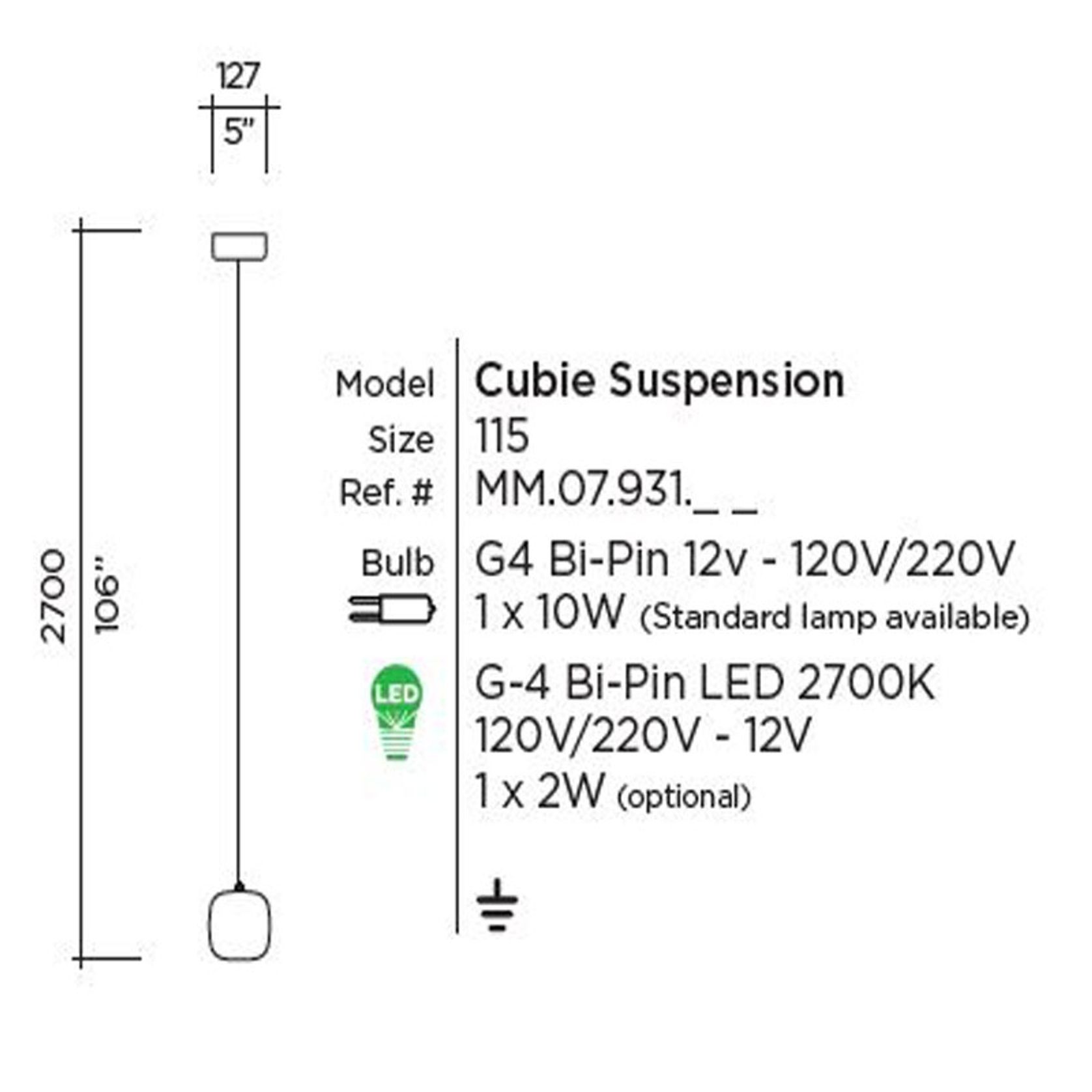 Cubie | Pendant gallery detail image