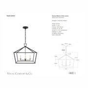 Visual Comfort E. F. Chapman Darlana Medium Lantern gallery detail image