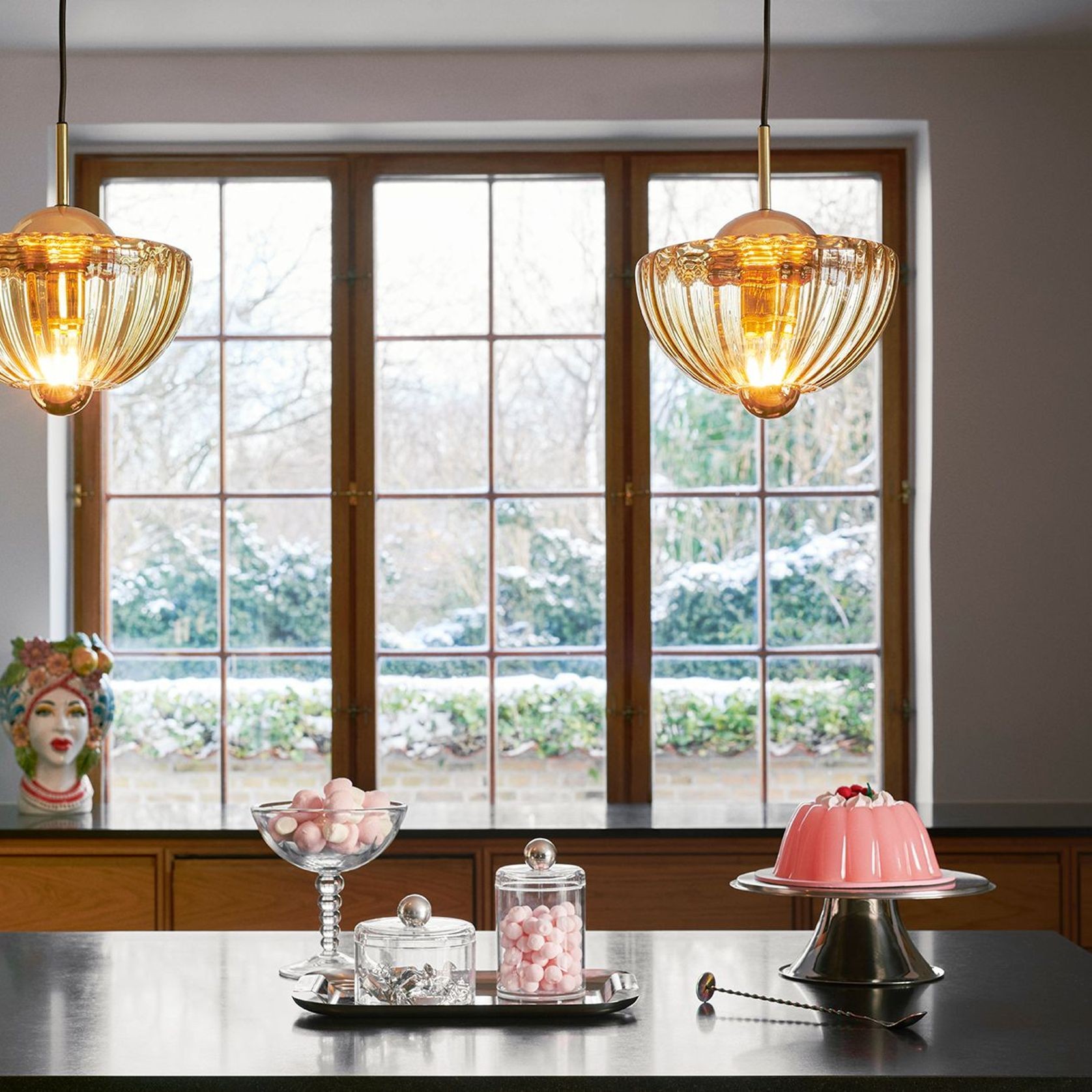 Lotus Pendant Light gallery detail image