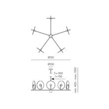 Erto 5lt Pendant Light gallery detail image