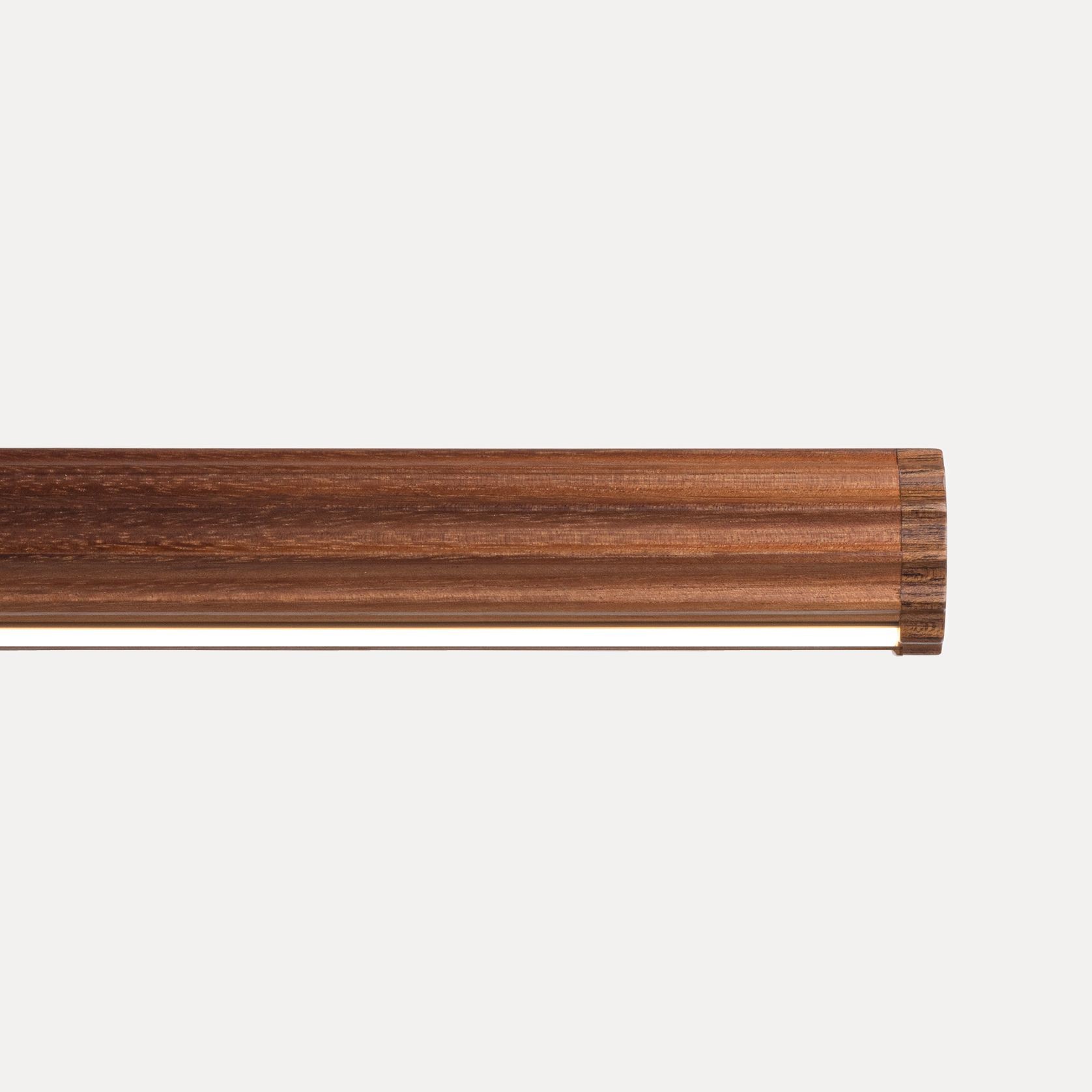 Fluted Roller Pendant | Tasmanian Blackwood gallery detail image