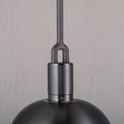 Shade Forked Globe Pendant | Smoke gallery detail image