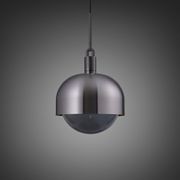 Shade Forked Globe Pendant | Smoke gallery detail image