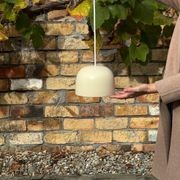 Ceramic Pendant Bell Light Small gallery detail image