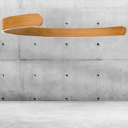 ARC Series Curved Timber Linear LED Pendant gallery detail image