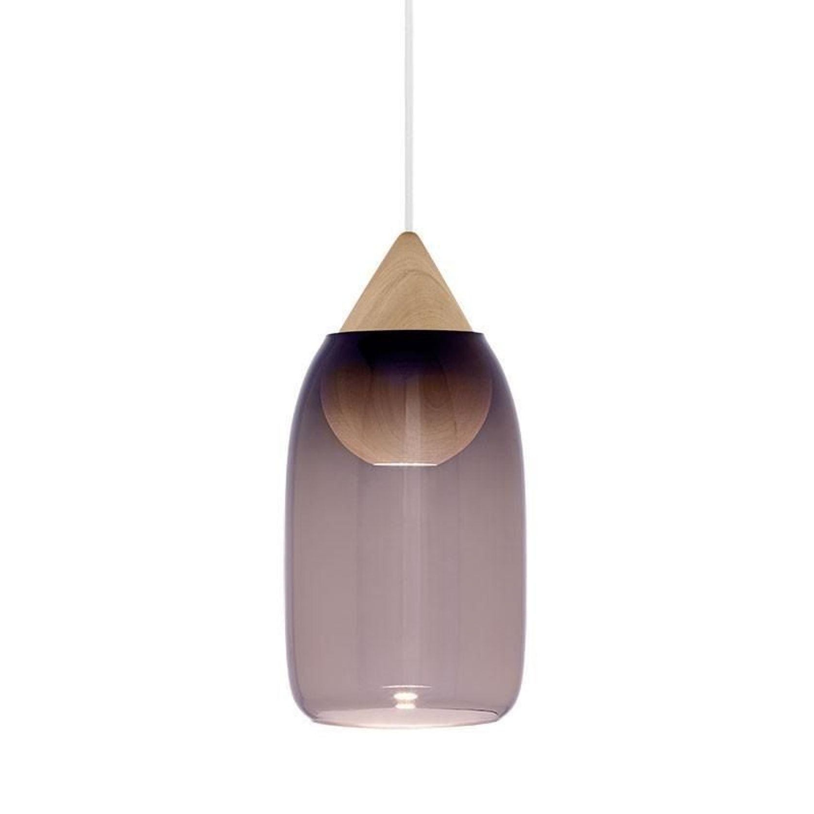 Liuku Drop Pendant - glass shade by Mater gallery detail image