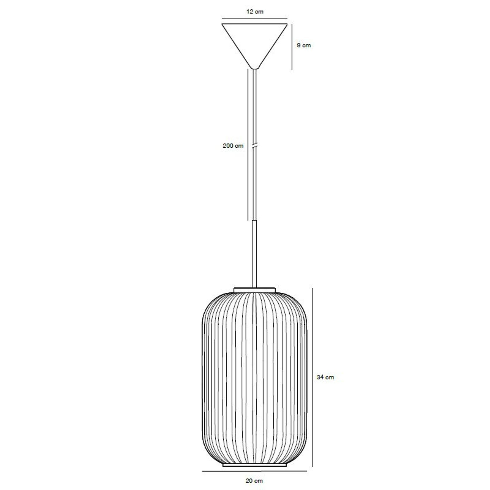 Milford 20 Brass Pendant gallery detail image