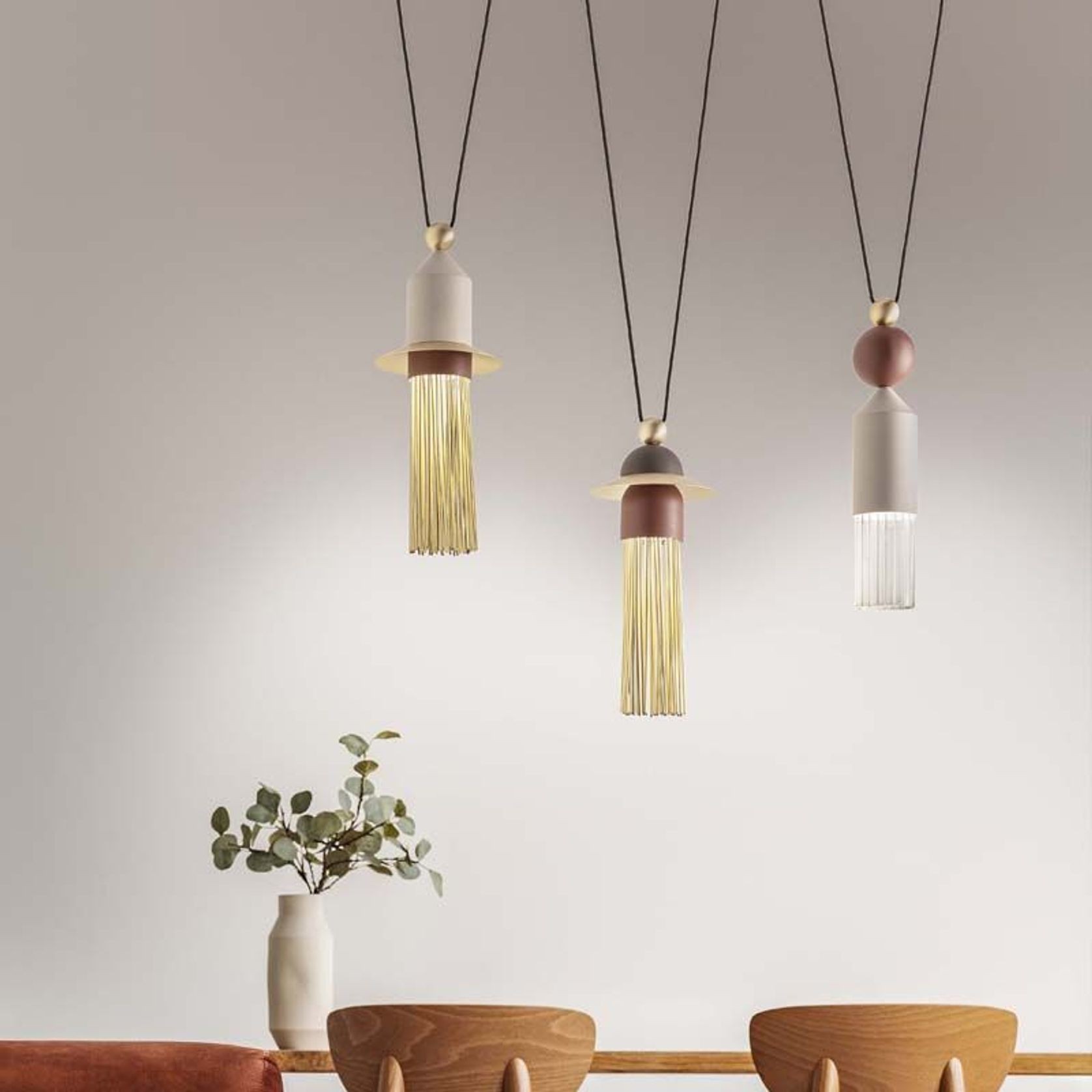 Nappe 3-Light Pendant gallery detail image