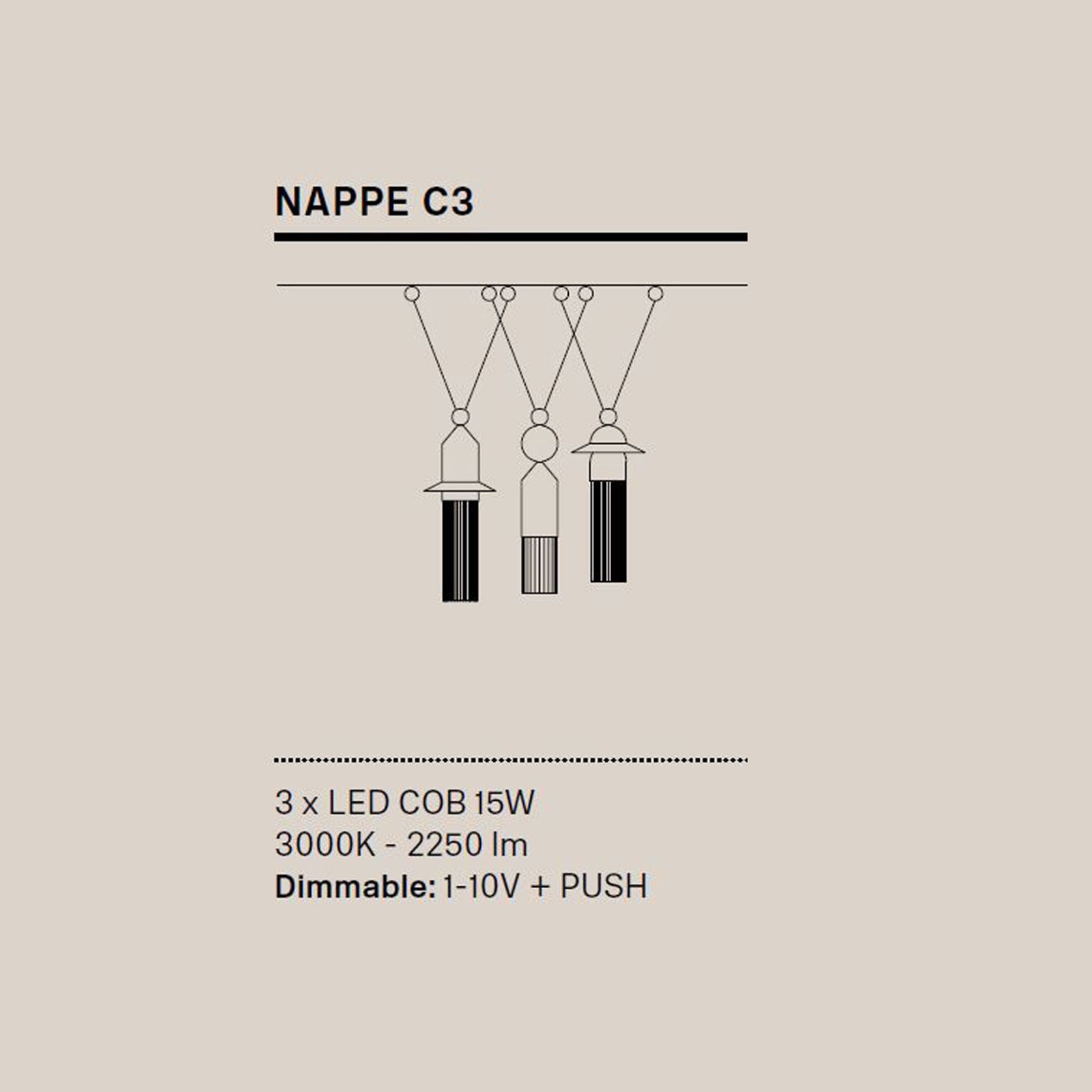 Nappe 3-Light Pendant gallery detail image