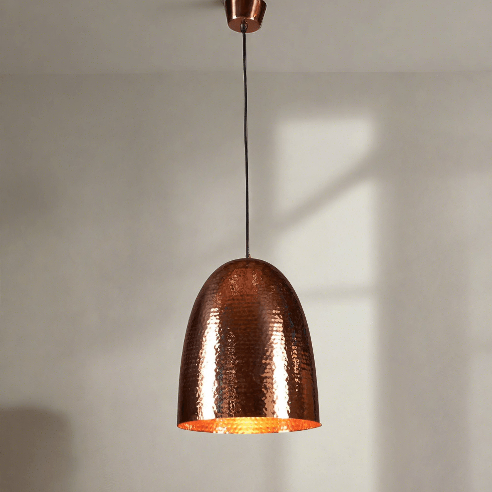 Niente Copper Pendant gallery detail image
