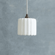 Ribbed Crete Pendant gallery detail image