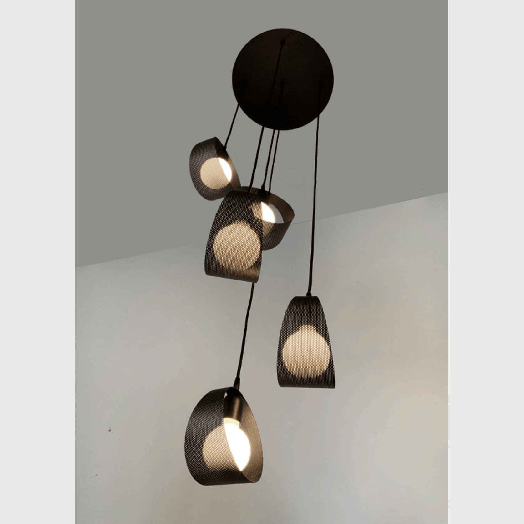Mini Morgana 5 Cluster Pendant Light gallery detail image