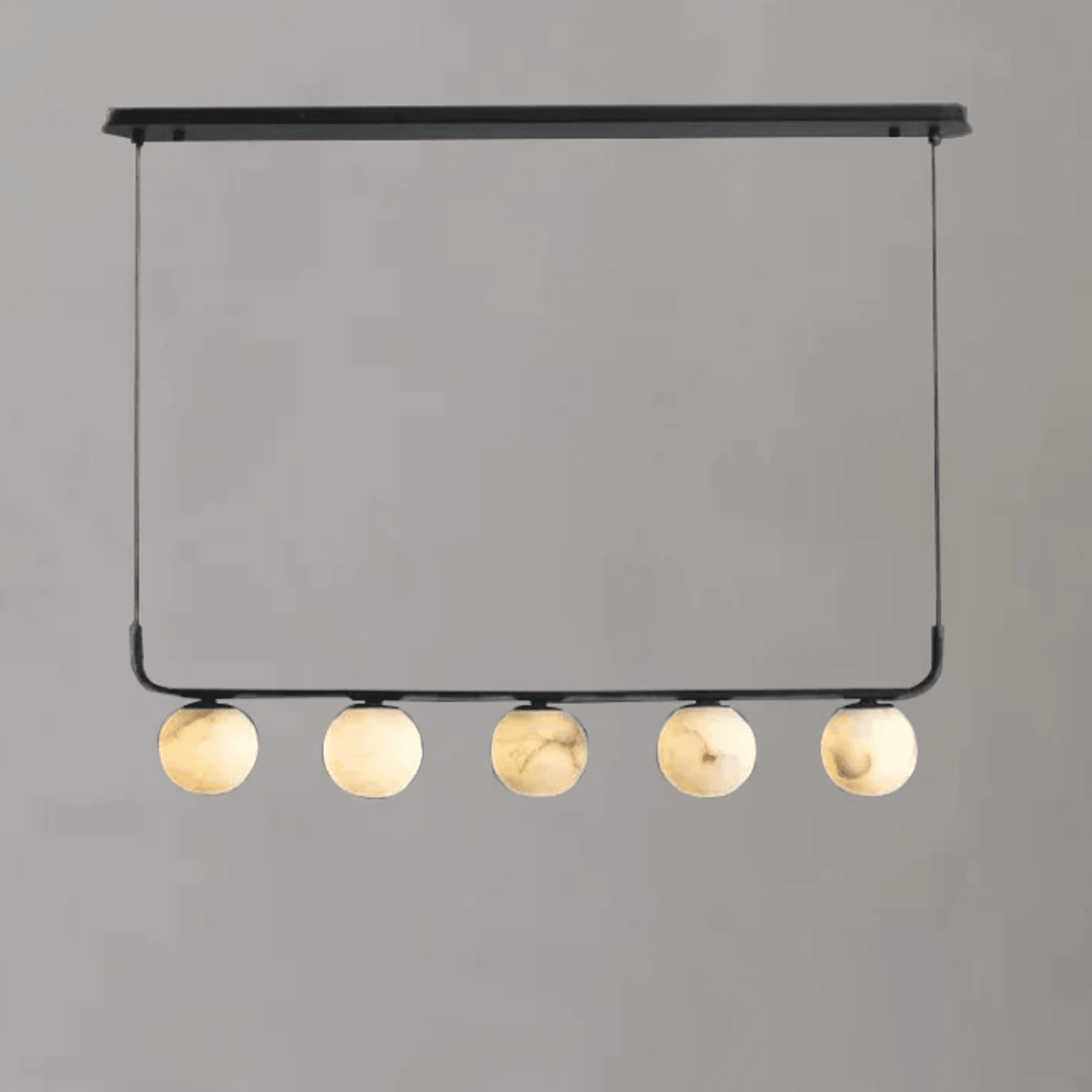 Zara Marble Linear Pendant gallery detail image