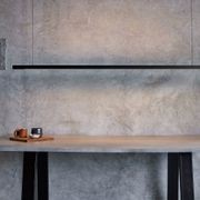 Capsühl Linear LED Pendant Black gallery detail image