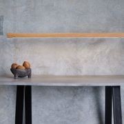 Capsühl Linear LED Pendant Oak gallery detail image
