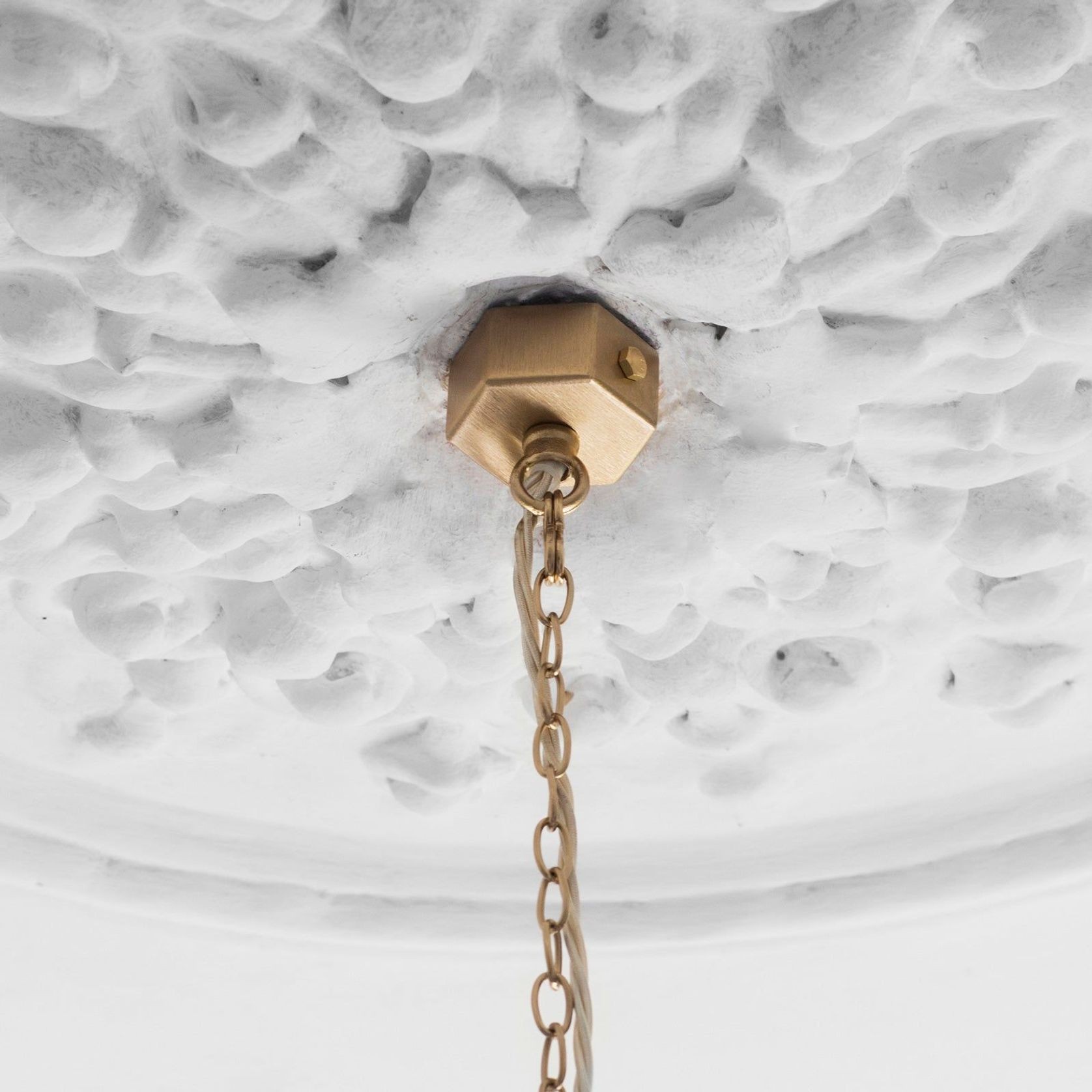Stem Chandelier with Silk gallery detail image