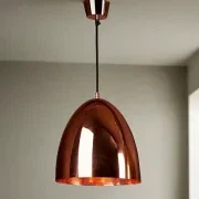 Casque Copper Pendant Light gallery detail image