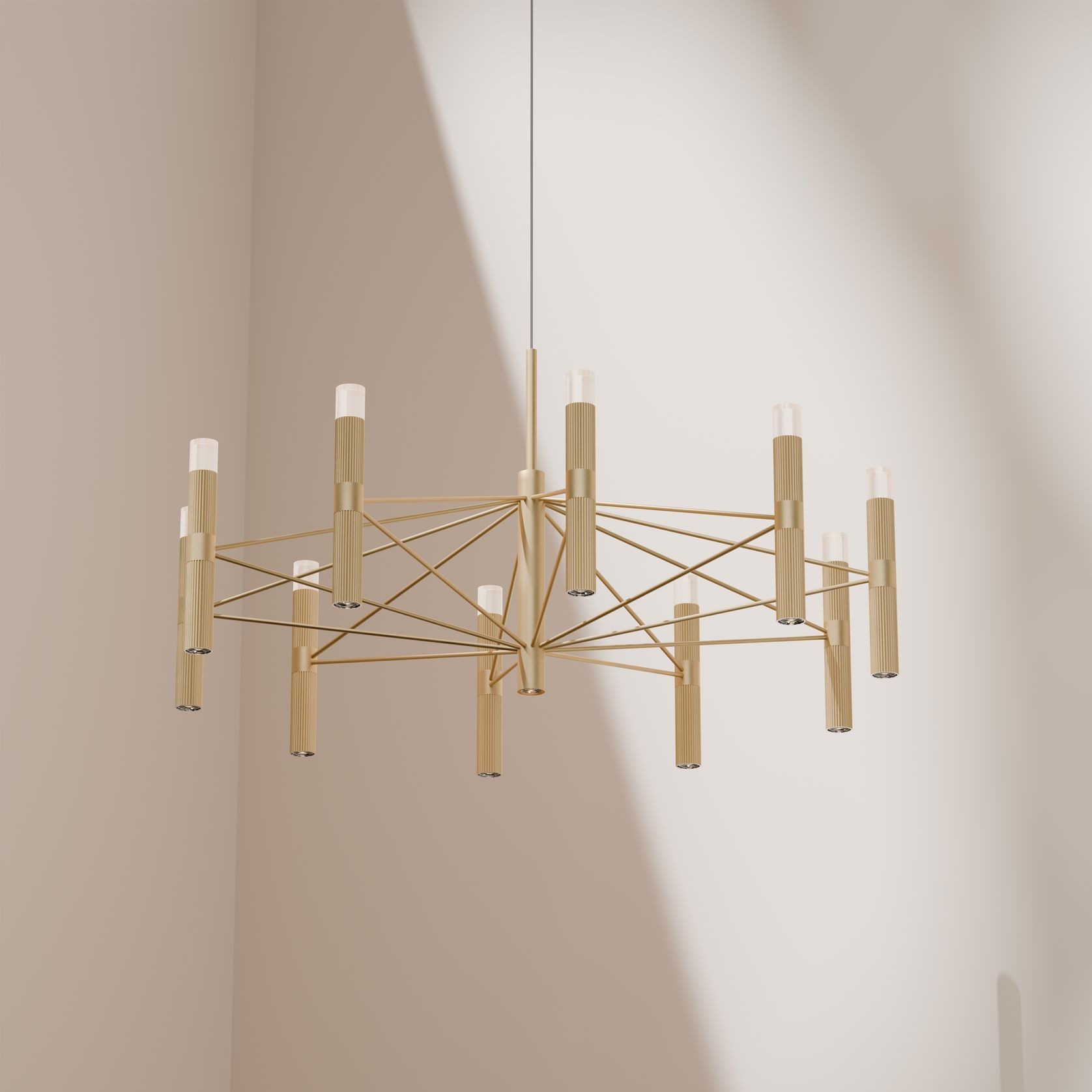 Aeris Fluted LED Light gallery detail image