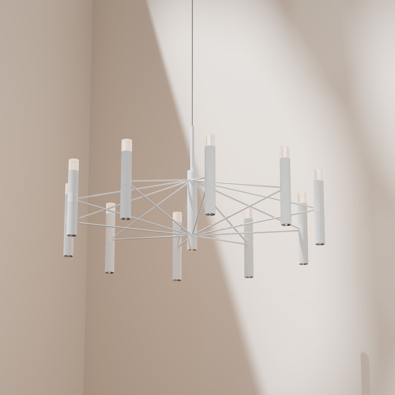 Aeris Fluted LED Light gallery detail image
