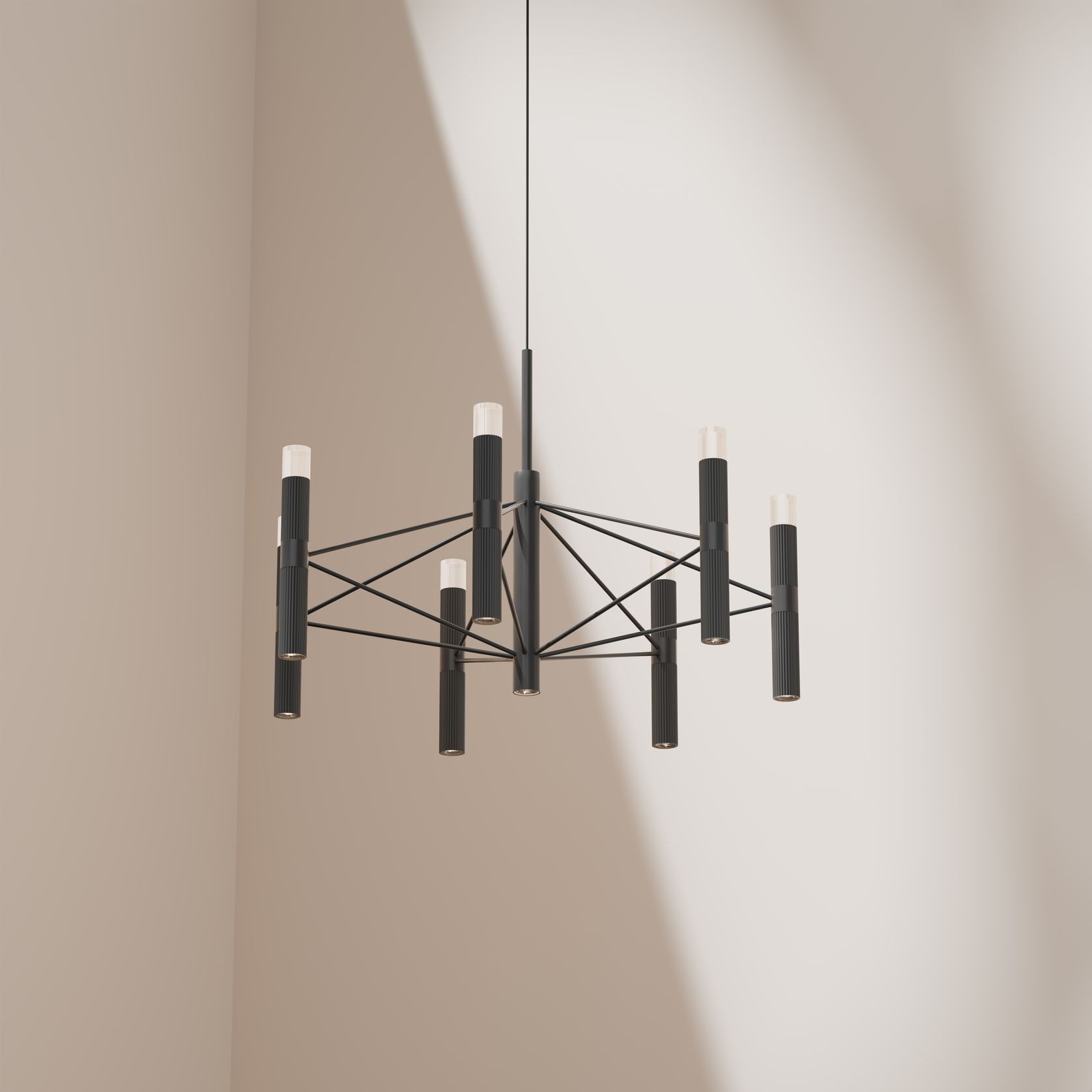Aeris Fluted LED Light gallery detail image