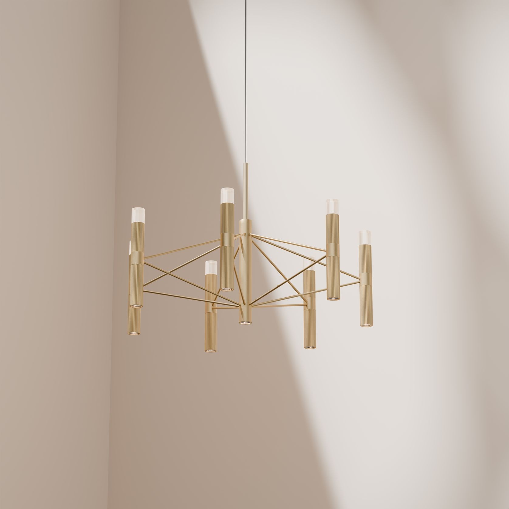 Aeris Fluted LED Light gallery detail image