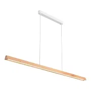 Avocent Ash Timber LED Linear Pendant Light gallery detail image