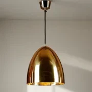 Casque Brass Pendant Light gallery detail image
