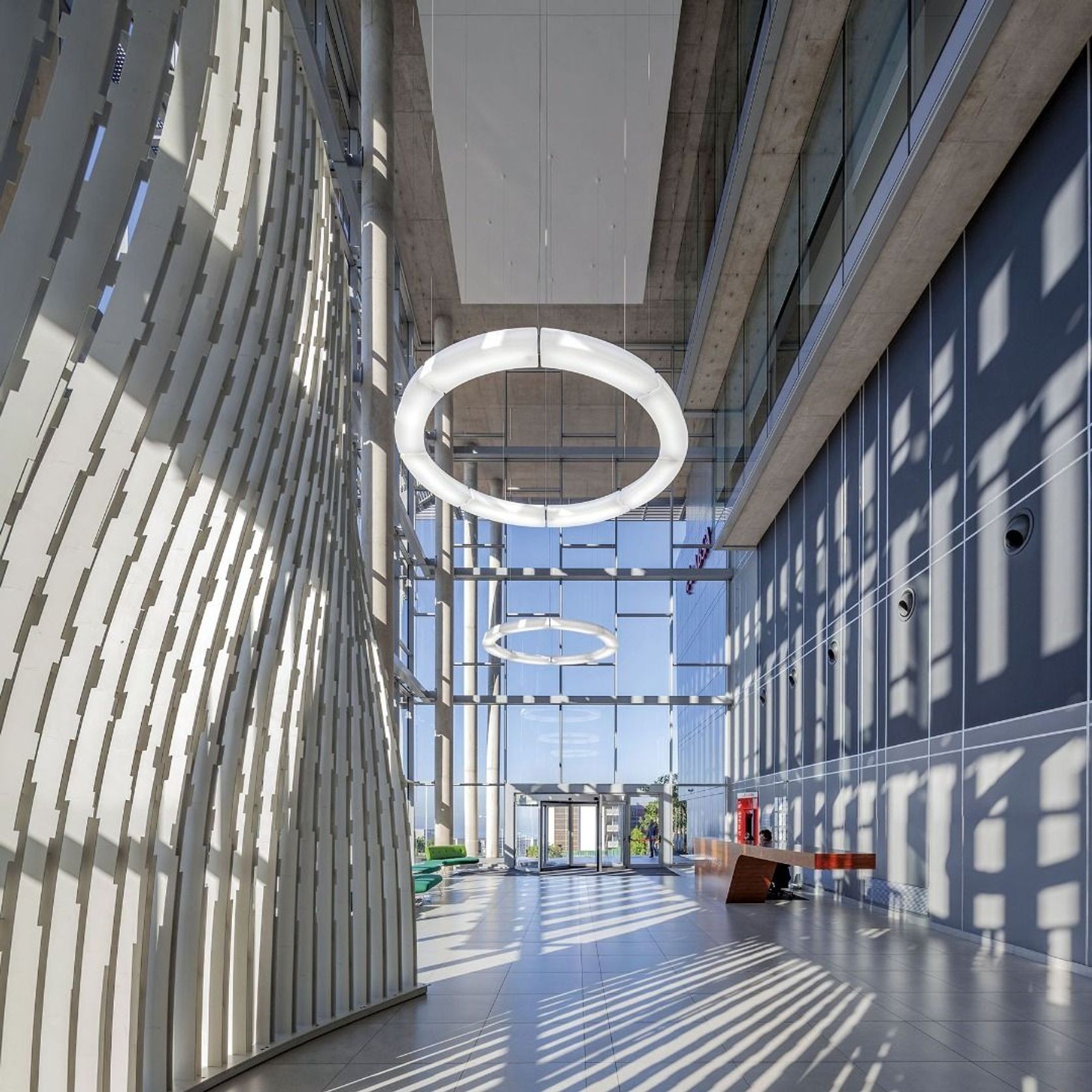 CIRCULAR POL XXL Suspended Pendant by Martinelli Luce gallery detail image